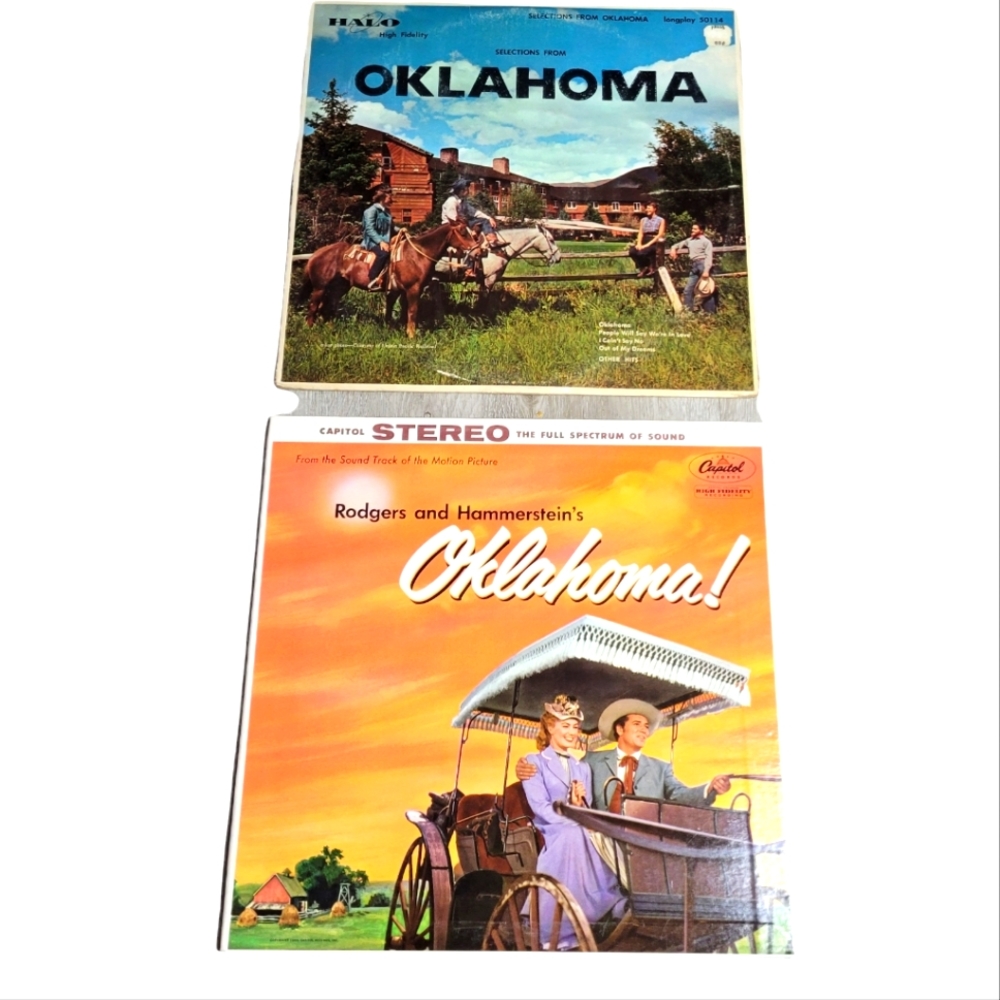 Oklahoma Rodgers & Hammerstein & Selections from Oklahoma vinyl albums